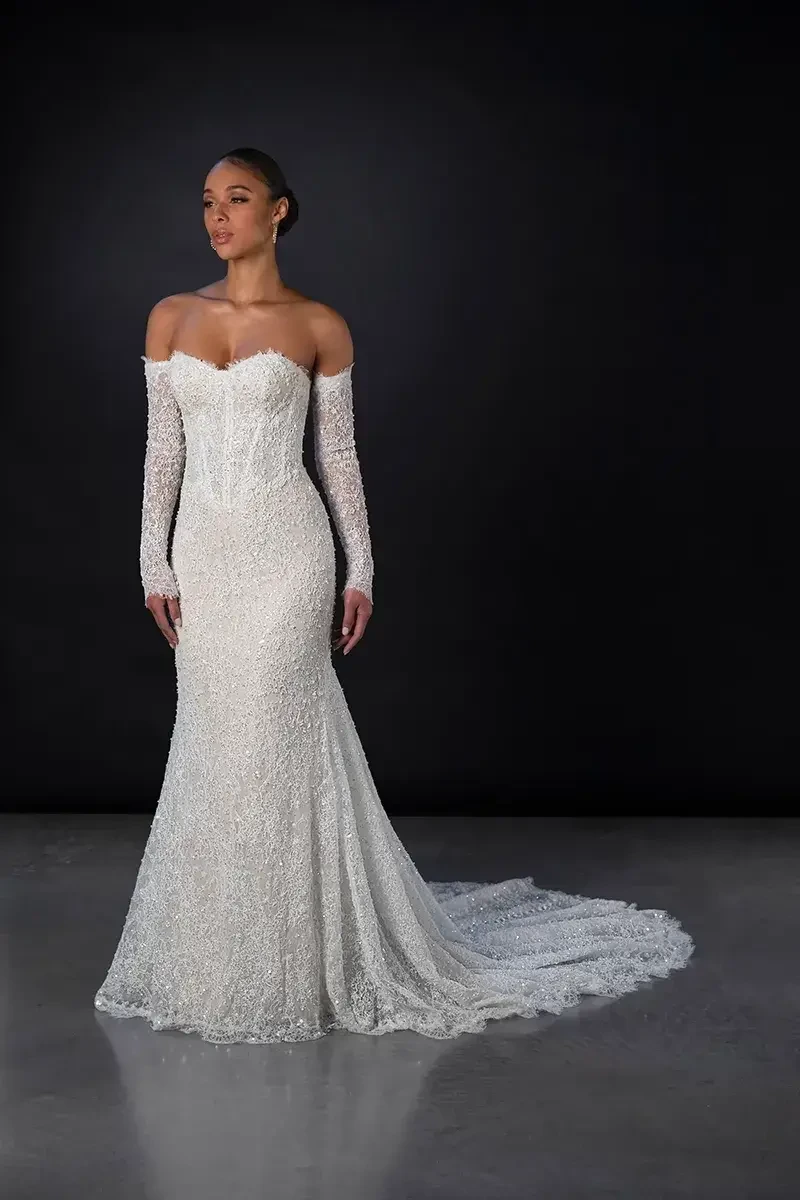 The Best Wedding Dresses for Fall &amp; Winter Weddings Image