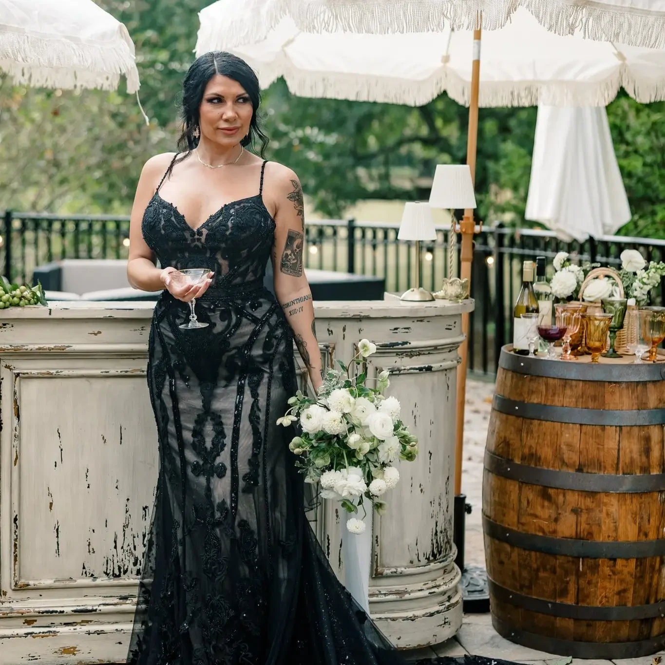 Black Wedding Dresses Trunk Show
