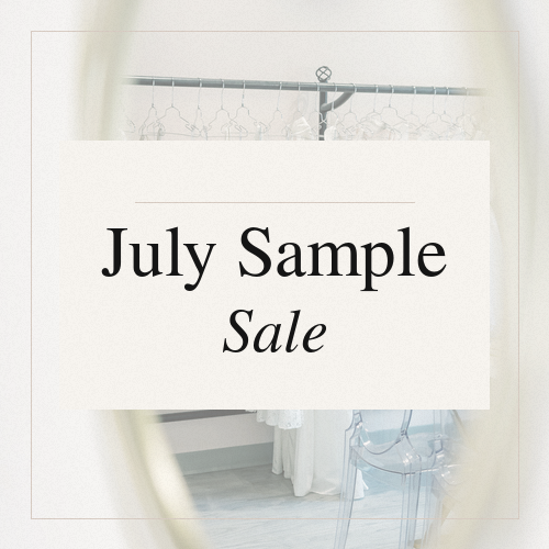 July Sample Sale