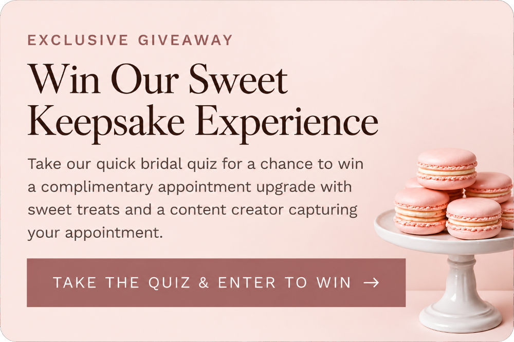 Take Our Bridal Quiz & Enter to WIN a $99 Experience!