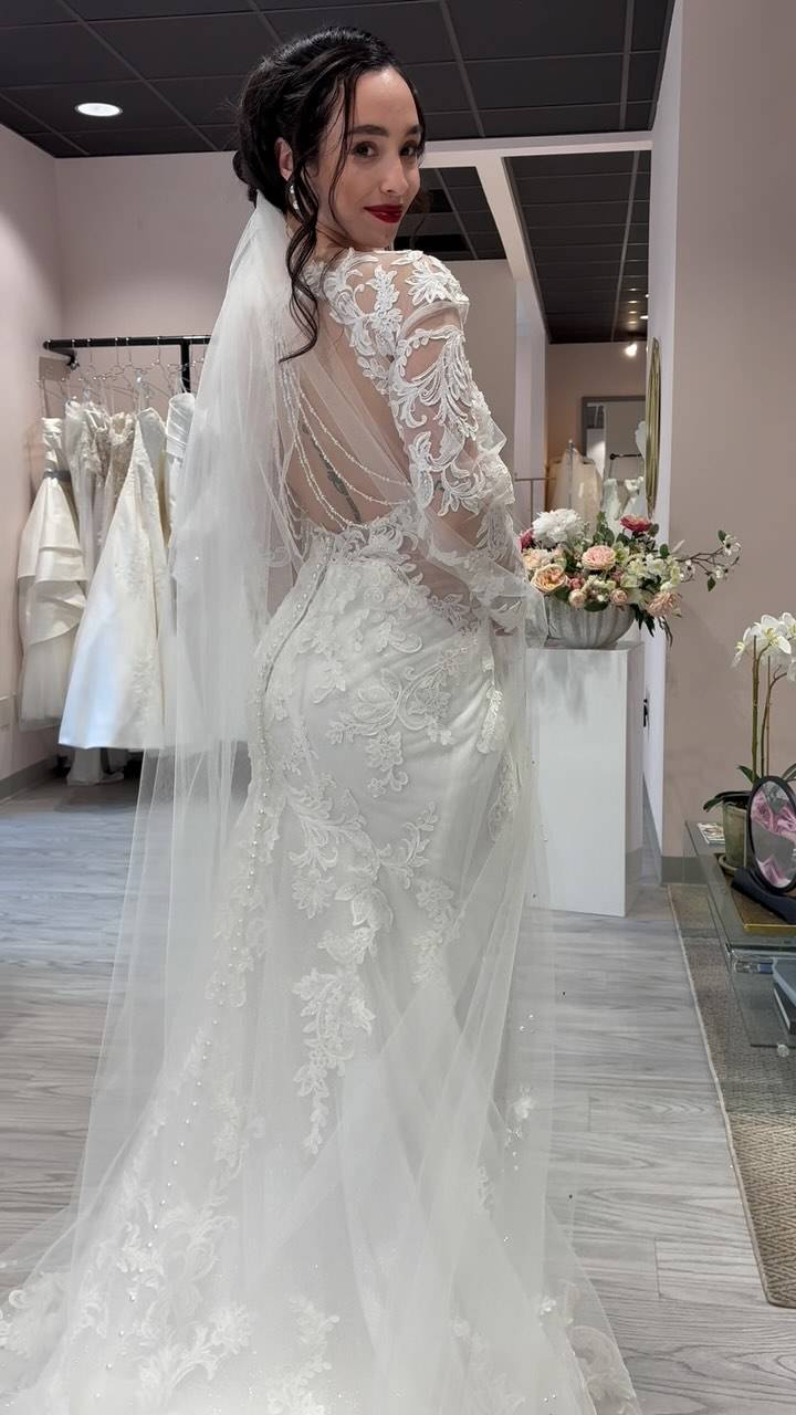 j andrews bridal gown fit and flare