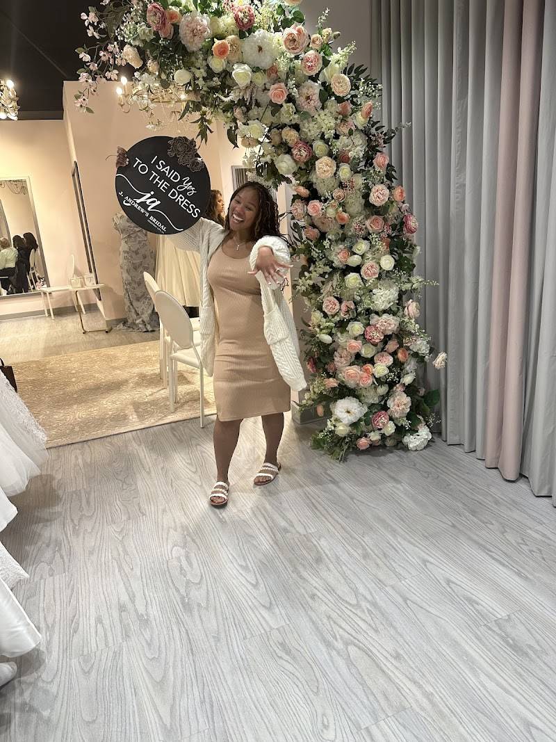 joy at j andrews bridal