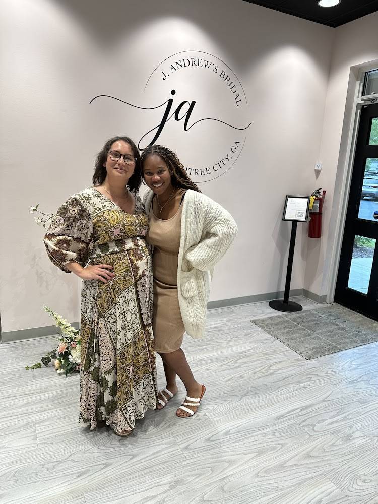 joy at j andrews bridal