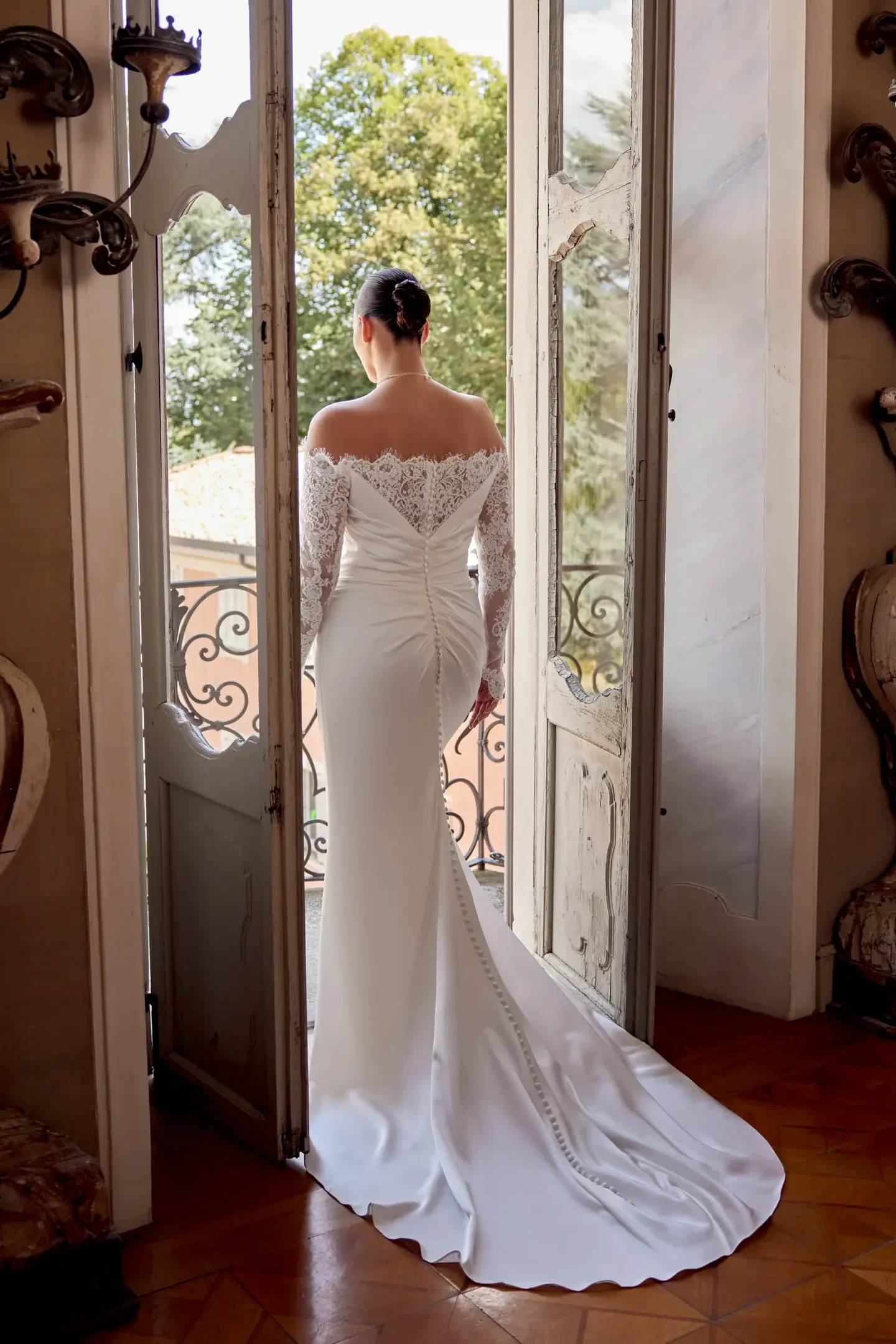 justin alexander plus size wedding gown
