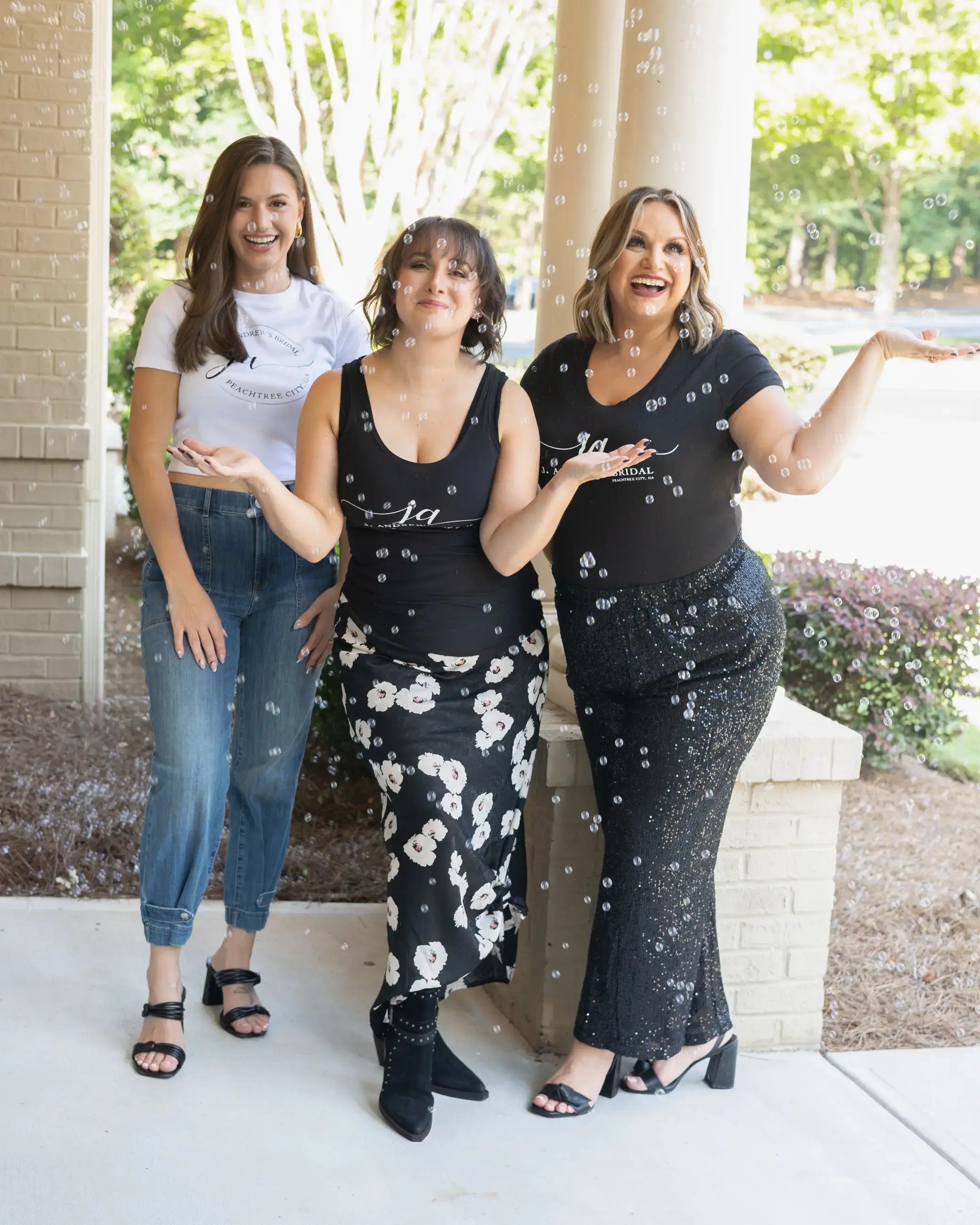 j andrew's bridal stylists