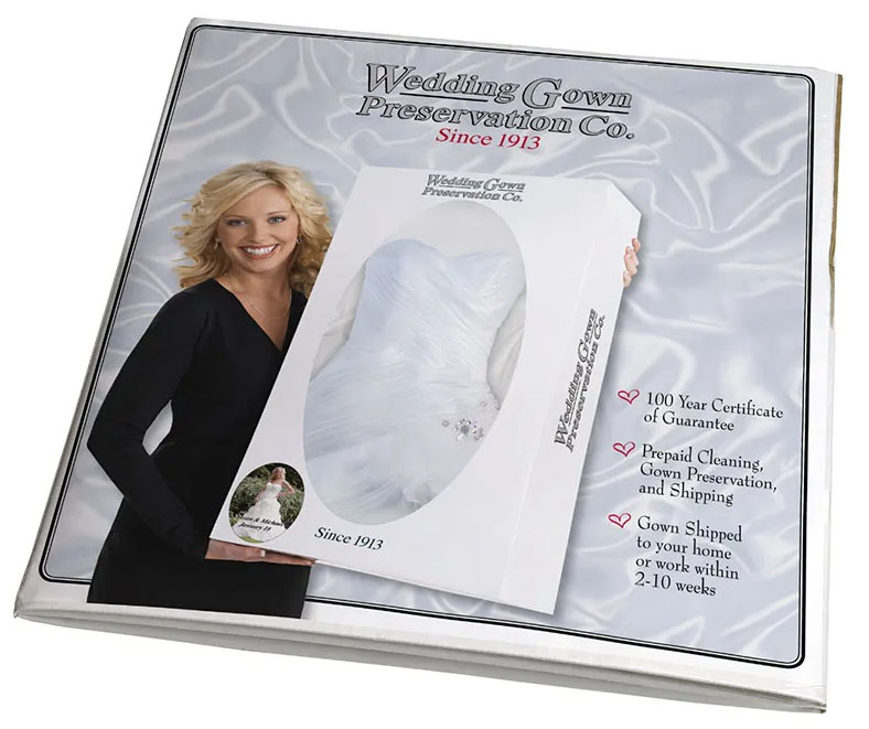 wedding gown preservation kit