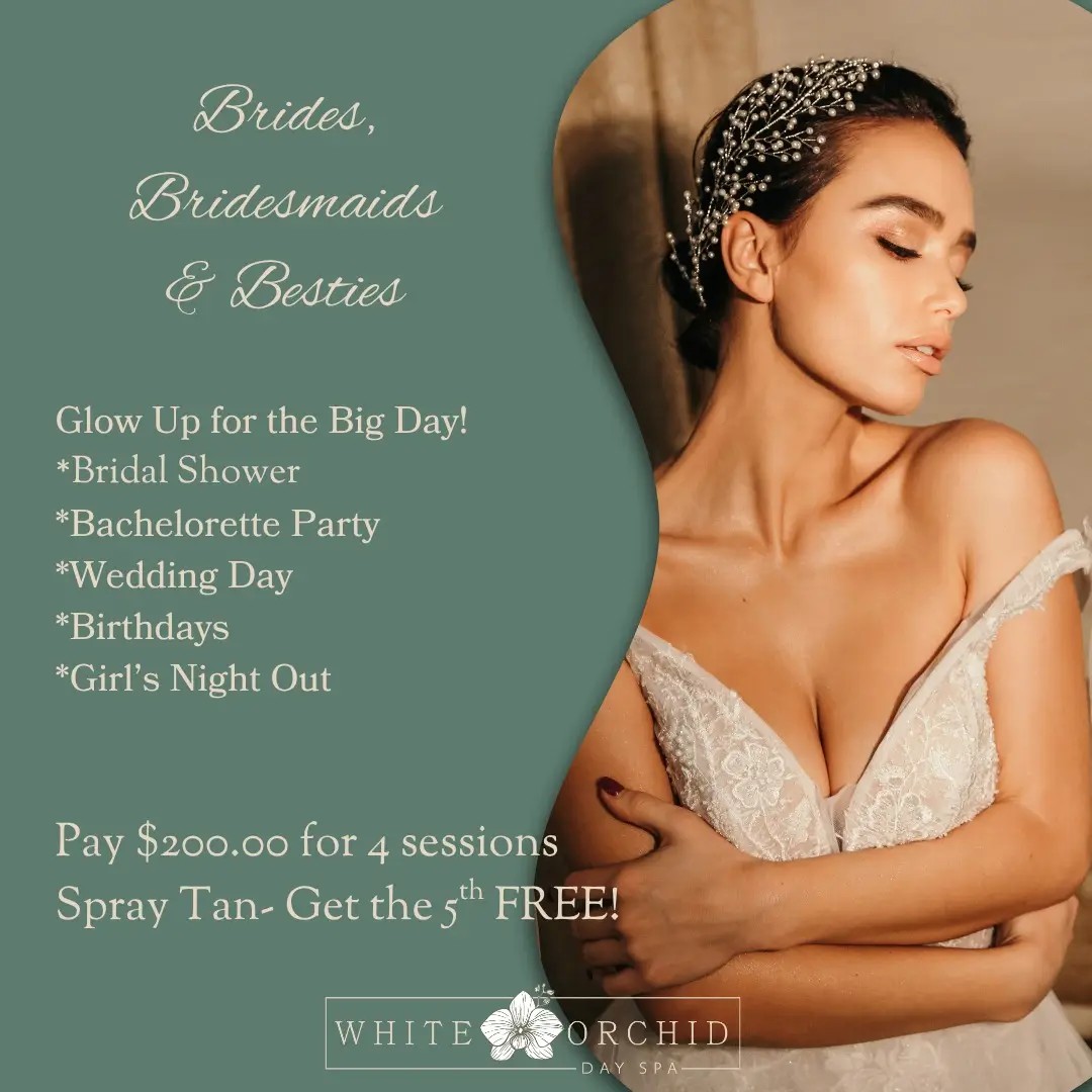 white orchid day spa banner