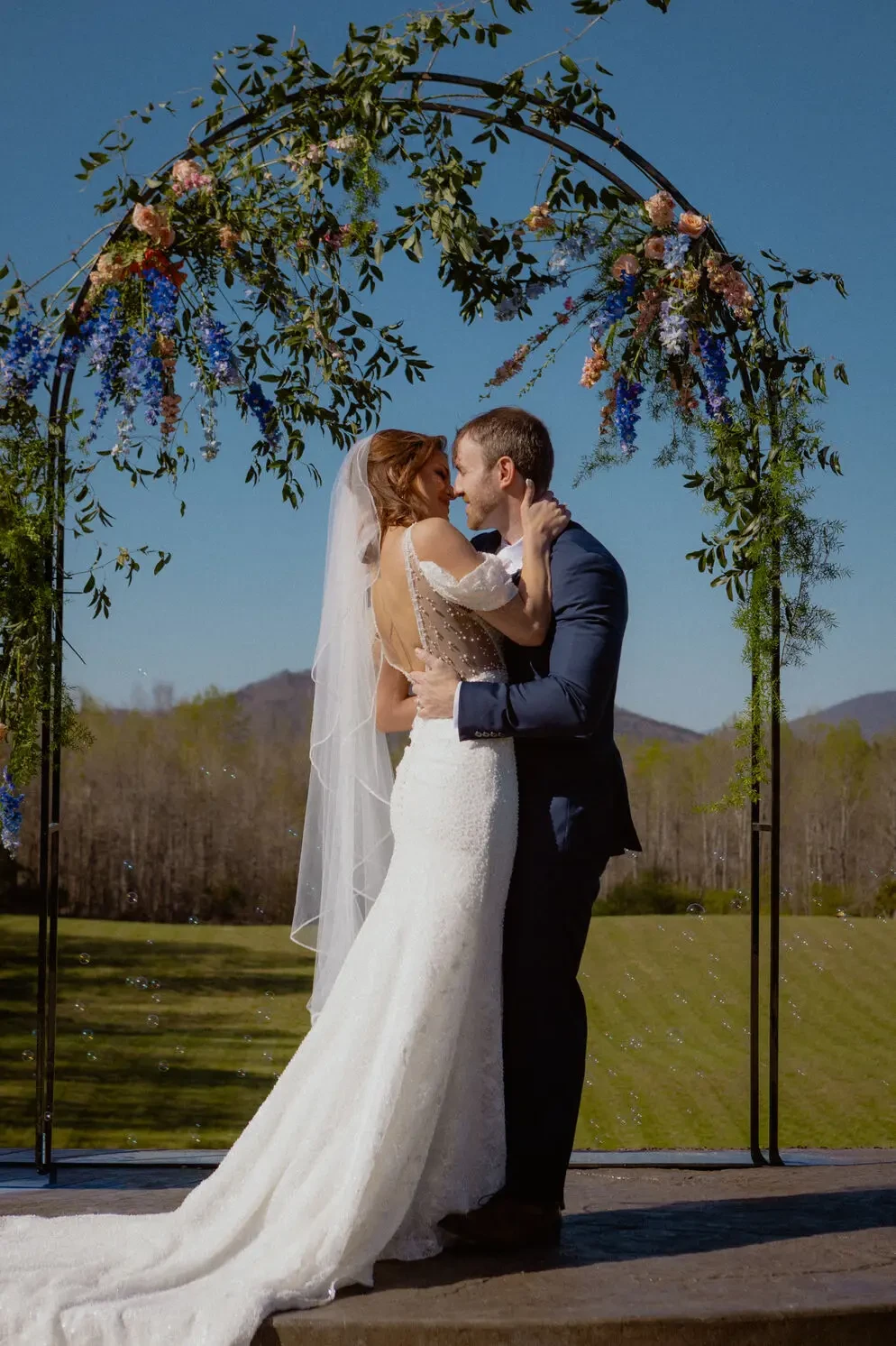 Cassidy and Cole wedding photo