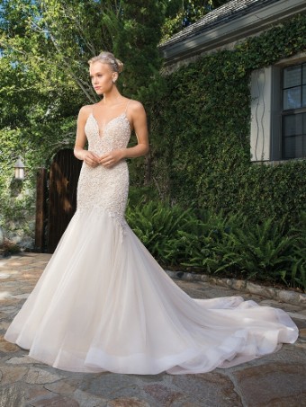Casablanca Bridal #0 default Ivory/Nude/Silver thumbnail