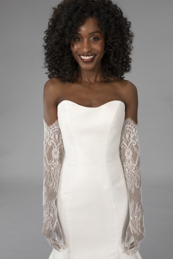 Grace & Goddess Lacey Gloves #0 default Ivory thumbnail