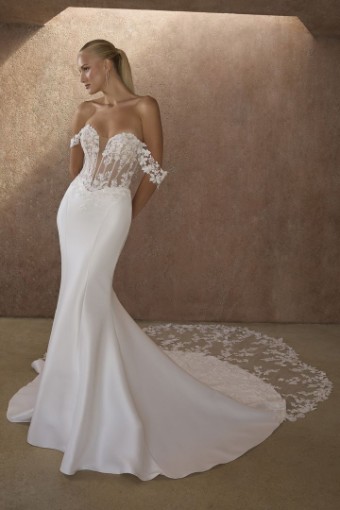 Casablanca Bridal #0 default Ivory/Nude/Ivory thumbnail