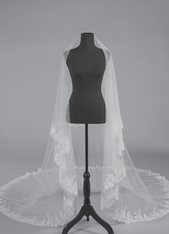 Grace & Goddess Pedro | Veil #0 default Ivory thumbnail