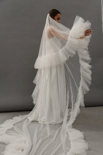 Heirloom Bridal Molly | Veil #0 default Ivory thumbnail