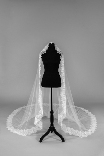 Grace & Goddess End of August | Veil #0 default Ivory thumbnail