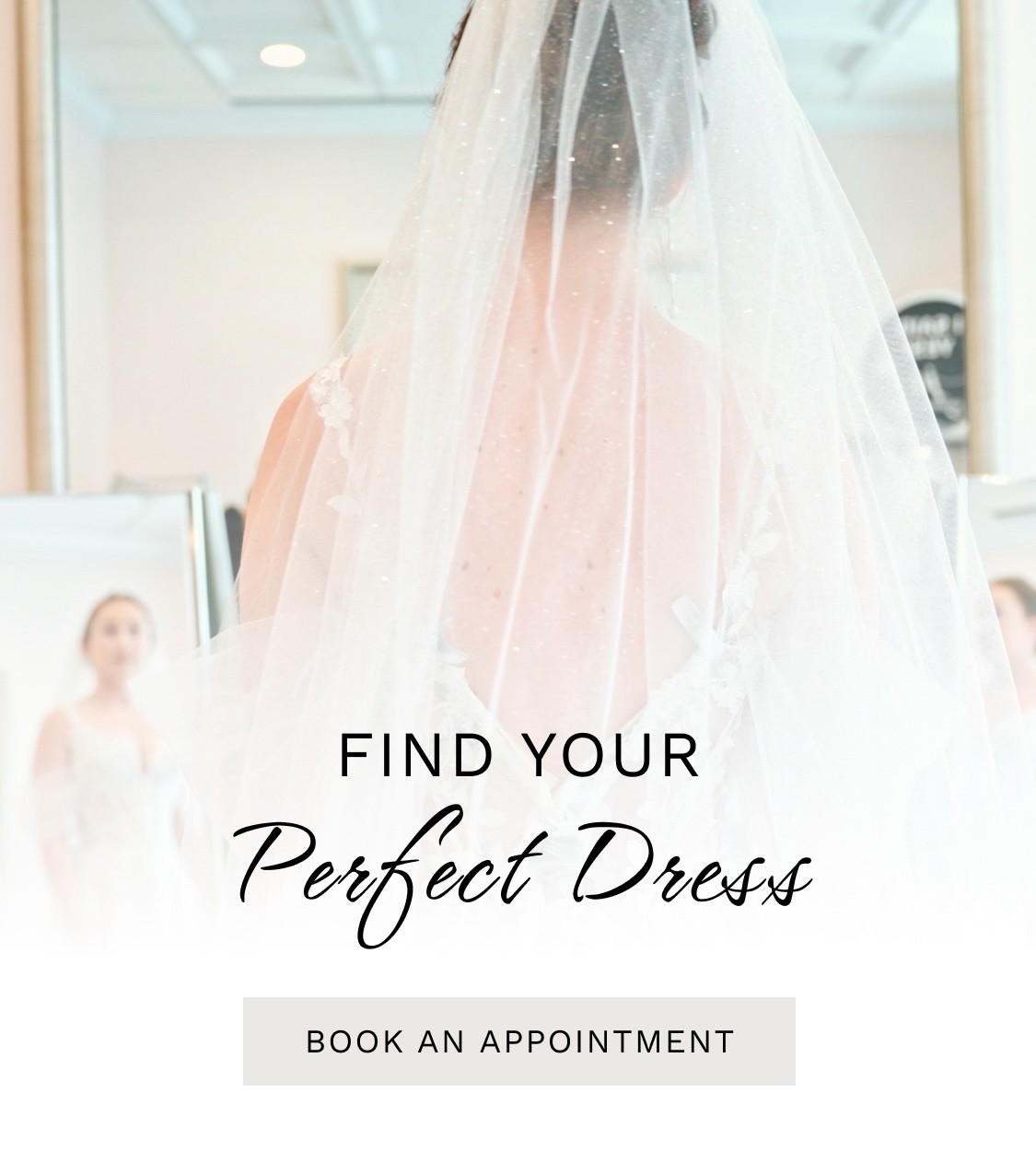 book an appointment to Find Your Perfect Dress