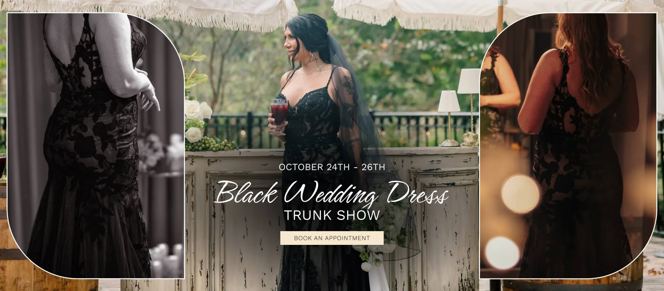 black wedding dress event 2025