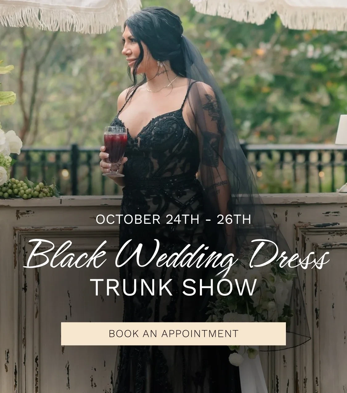 black wedding dress event 2025